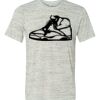 White Marble Unisex Poly-Cotton Short-Sleeve T-Shirt Thumbnail