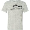White Marble Unisex Poly-Cotton Short-Sleeve T-Shirt Thumbnail