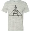 White Marble Unisex Poly-Cotton Short-Sleeve T-Shirt Thumbnail