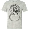 White Marble Unisex Poly-Cotton Short-Sleeve T-Shirt Thumbnail