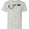 White Marble Unisex Poly-Cotton Short-Sleeve T-Shirt Thumbnail