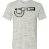 White Marble Unisex Poly-Cotton Short-Sleeve T-Shirt Thumbnail