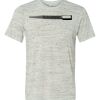 White Marble Unisex Poly-Cotton Short-Sleeve T-Shirt Thumbnail