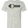White Marble Unisex Poly-Cotton Short-Sleeve T-Shirt Thumbnail