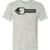 White Marble Unisex Poly-Cotton Short-Sleeve T-Shirt Thumbnail