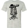 White Marble Unisex Poly-Cotton Short-Sleeve T-Shirt Thumbnail