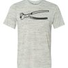 White Marble Unisex Poly-Cotton Short-Sleeve T-Shirt Thumbnail