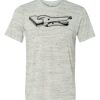 White Marble Unisex Poly-Cotton Short-Sleeve T-Shirt Thumbnail