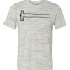 White Marble Unisex Poly-Cotton Short-Sleeve T-Shirt Thumbnail