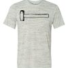 White Marble Unisex Poly-Cotton Short-Sleeve T-Shirt Thumbnail