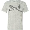 White Marble Unisex Poly-Cotton Short-Sleeve T-Shirt Thumbnail