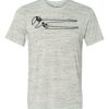White Marble Unisex Poly-Cotton Short-Sleeve T-Shirt Thumbnail