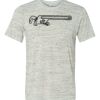 White Marble Unisex Poly-Cotton Short-Sleeve T-Shirt Thumbnail
