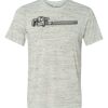 White Marble Unisex Poly-Cotton Short-Sleeve T-Shirt Thumbnail