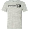 White Marble Unisex Poly-Cotton Short-Sleeve T-Shirt Thumbnail