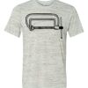 White Marble Unisex Poly-Cotton Short-Sleeve T-Shirt Thumbnail