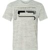 White Marble Unisex Poly-Cotton Short-Sleeve T-Shirt Thumbnail