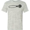 White Marble Unisex Poly-Cotton Short-Sleeve T-Shirt Thumbnail