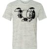 White Marble Unisex Poly-Cotton Short-Sleeve T-Shirt Thumbnail