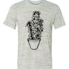 White Marble Unisex Poly-Cotton Short-Sleeve T-Shirt Thumbnail