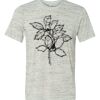White Marble Unisex Poly-Cotton Short-Sleeve T-Shirt Thumbnail
