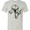 White Marble Unisex Poly-Cotton Short-Sleeve T-Shirt Thumbnail
