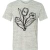 White Marble Unisex Poly-Cotton Short-Sleeve T-Shirt Thumbnail