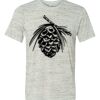 White Marble Unisex Poly-Cotton Short-Sleeve T-Shirt Thumbnail
