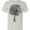 White Marble Unisex Poly-Cotton Short-Sleeve T-Shirt Thumbnail
