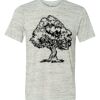 White Marble Unisex Poly-Cotton Short-Sleeve T-Shirt Thumbnail