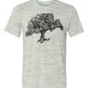 White Marble Unisex Poly-Cotton Short-Sleeve T-Shirt Thumbnail