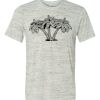 White Marble Unisex Poly-Cotton Short-Sleeve T-Shirt Thumbnail