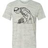 White Marble Unisex Poly-Cotton Short-Sleeve T-Shirt Thumbnail