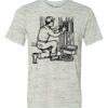 White Marble Unisex Poly-Cotton Short-Sleeve T-Shirt Thumbnail
