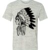 White Marble Unisex Poly-Cotton Short-Sleeve T-Shirt Thumbnail