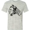 White Marble Unisex Poly-Cotton Short-Sleeve T-Shirt Thumbnail