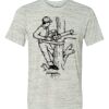 White Marble Unisex Poly-Cotton Short-Sleeve T-Shirt Thumbnail