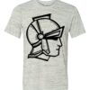 White Marble Unisex Poly-Cotton Short-Sleeve T-Shirt Thumbnail