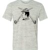 White Marble Unisex Poly-Cotton Short-Sleeve T-Shirt Thumbnail