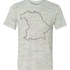 White Marble Unisex Poly-Cotton Short-Sleeve T-Shirt Thumbnail
