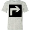White Marble Unisex Poly-Cotton Short-Sleeve T-Shirt Thumbnail