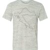 White Marble Unisex Poly-Cotton Short-Sleeve T-Shirt Thumbnail