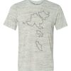 White Marble Unisex Poly-Cotton Short-Sleeve T-Shirt Thumbnail