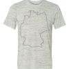 White Marble Unisex Poly-Cotton Short-Sleeve T-Shirt Thumbnail
