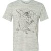 White Marble Unisex Poly-Cotton Short-Sleeve T-Shirt Thumbnail