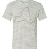 White Marble Unisex Poly-Cotton Short-Sleeve T-Shirt Thumbnail