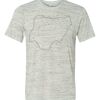 White Marble Unisex Poly-Cotton Short-Sleeve T-Shirt Thumbnail