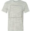 White Marble Unisex Poly-Cotton Short-Sleeve T-Shirt Thumbnail