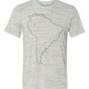 White Marble Unisex Poly-Cotton Short-Sleeve T-Shirt Thumbnail