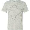 White Marble Unisex Poly-Cotton Short-Sleeve T-Shirt Thumbnail